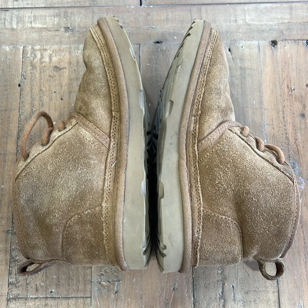 Ugg Neumel sheepskin leather Sherpa lined Chelsea boots